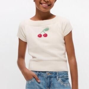 Abercrombie Kids Cherry Lightweight Sweater Size 9/10